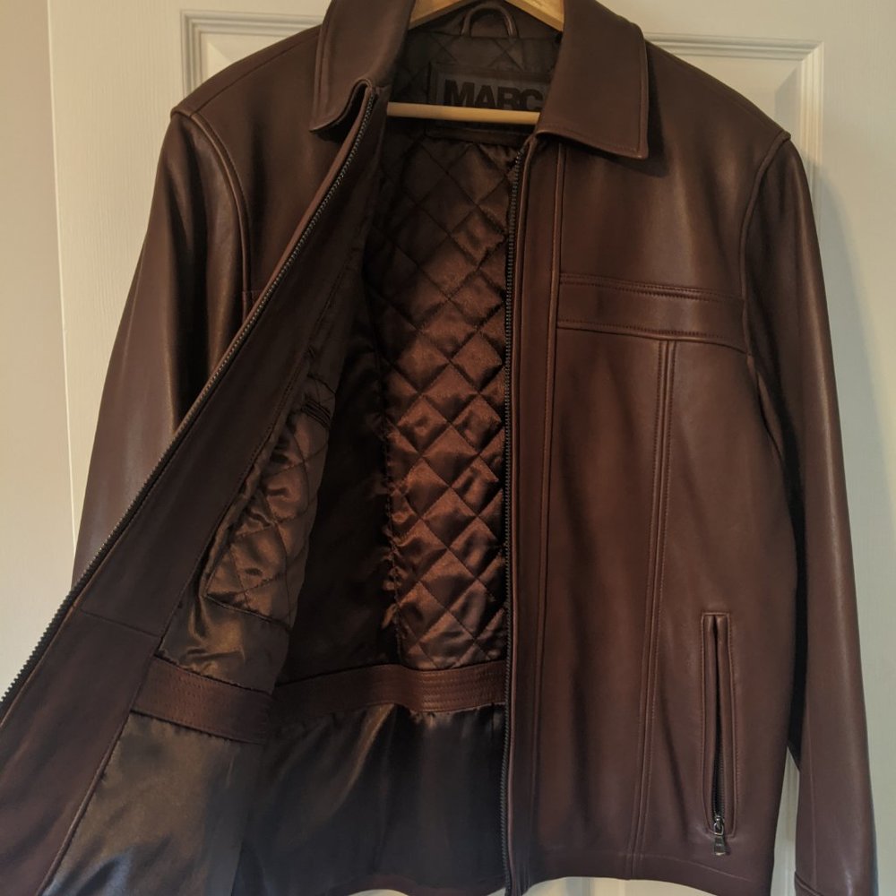 Leather Andrew Marc Coat